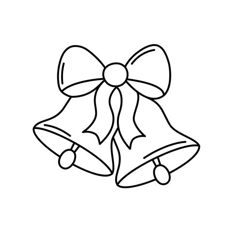 picture of jingle bells|jingle bell outline.